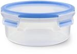 EMSA Clip & Close Frischhaltedose, rund, 0,85 L, mit Deckel, Aufbewahrungsbox, 100