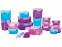 GOURMETmaxx Frischhaltedosen Klick-it 18er Set | BPA-freie Vorratsdosen, hervorragend