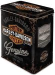 Nostalgic-Art Retro Vorratsdose L, Harley-Davidson &ndash; Genuine Logo &ndash; Geschenk-Idee