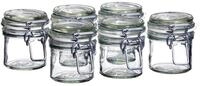 M&Auml;SER 925337 Gothika, Einmachgl&auml;ser klein, made in Germany, 6er Set &agrave; 90 ml,