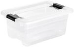 keeeper Aufbewahrungsbox mit Deckel und Schiebeverschluss, 29,5 x 19,5 x 12,5 cm, 4