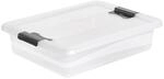 keeeper Aufbewahrungsbox mit Deckel und Schiebeverschluss, 39,5 x 29,5 x 9,5 cm, 7 l,