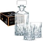 Nachtmann 3-teiliges Whisky Set, Karaffe 750 ml mit 2 Whiskygl&auml;sern 295 ml,