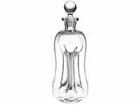 Holmegaard 3-Pillar H26 cm Klukflaske aus mundgeblasenem Glas Handarbeit, klar