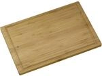 WMF Schneidebrett Bambus natur, 45 x 30 x 1,9 cm, Schneidebrett Holz, Bambus Brett,