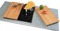 Kesper 54591 Schneide- und Abdeckplatte Bambus 50 x 28 x 4 cm