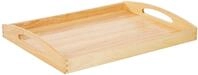 Zassenhaus 50547 Tablett, 53 x 41 x 7 cm, Gummibaumholz Tablett rechteckig,...