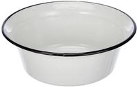 Kr&uuml;ger Sch&uuml;ssel Weiss, 28 cm, Wei&szlig;-schwarz