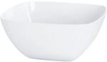 Emsa 504632 Eckige Schale (f&uuml;r Salat, Kunststoff, Vienna) wei&szlig;, 4.6 Liter, 26.5 x