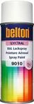 belton spectRAL Lackspray RAL 9010 reinwei&szlig;, matt, 400 ml - Profi-Qualit&auml;t