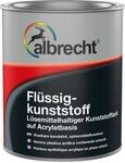 Albrecht Fl&uuml;ssigkunststoff 750 ml | RAL 7032 Kieselgrau | Universal-Kunststofflack