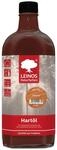 LEINOS Holz&ouml;l 250 ml | Hart&ouml;l Kastanie f&uuml;r Tische M&ouml;bel Arbeitsplatten | Teak