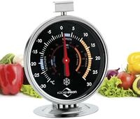 K&uuml;chenprofi K&uuml;hlschrank Thermometer aus Edelstahl , Geeignet um die Temperatur im