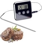 Westmark Digitales Bratenthermometer, Mit Alarmfunktion, Zum Aufstellen oder H&auml;ngen,