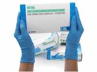 SF Medical Products GmbH Einweghandschuhe XL Blau 100 Stück Box...