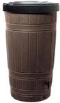 WOODCAN 265L Regenwassertank, Abmessungen (mm) 648x648x1128, Farbe Braun