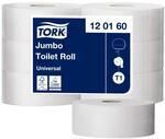 Tork 120160 Jumbo Toilettenpapier in Universal Qualit&auml;t f&uuml;r das Tork T1 Jumbo