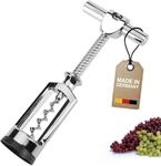 Westmark Glockenkorkenzieher mit Korkabstreifer, Monopol Edition,