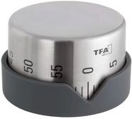 TFA Dostmann Analoger K&uuml;chen-Timer Dot, 38.1027.10, stufenlos einstellbar, 0-60min,