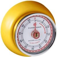 Zassenhaus 0000072341 Timer Speed, Edelstahl, gelb, 7 x 7 x 3 cm