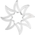 Alessi Augh! DUL01 - Erweiterbares Design, in 18/10 Gl&auml;nzender Edelstahl, 24 cm
