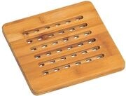 Kesper 58741 Topfuntersetzer, Bambus, 19 x 19 x 5 cm, Braun
