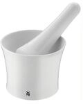 WMF Gourmet M&ouml;rser mit St&ouml;&szlig;el klein 12 cm, Gew&uuml;rzm&ouml;rser klein, Porzellan,