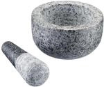 Westmark M&ouml;rser mit St&ouml;&szlig;el aus Natur-Granit, Gro&szlig;, Innendurchmesser: ca. 9,5 cm,