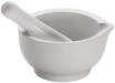 Maxwell & Williams White Basics St&ouml;&szlig;el-M&ouml;rser-Set, Porzellan, Wei&szlig;, 12 x 12 x 1