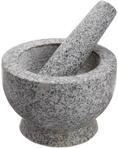 cilio Granitm&ouml;rser ATLAS mit St&ouml;&szlig;el, abriebfester Naturstein, &Oslash; 18,5 cm 