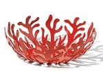 Alessi ESI01/25 R Mediterraneo Obstschale, rot