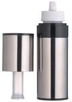 MasterClass Edelstahl-&Ouml;lzerst&auml;uber-Spr&uuml;hflasche, 150 ml (5,5 fl oz), Silber/Wei&szlig;