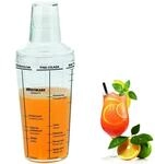 Westmark Cocktail Shaker Casablanca - inkl. 5 aufgedruckte Cocktail-Rezepte -