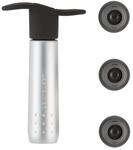 Le Creuset, Weinpumpen-Set inkl. 3 Verschl&uuml;ssen, WA 137, Chrom matt, 59014013001825