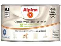 Alpina Classic Weißlack für Innen Reinweiß 300ml glänzend