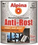 Alpina Metallschutzlack Anti-Rost Eisenglimmer Dunkelgrau 750ml