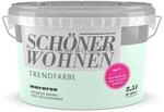 SCH&Ouml;NER WOHNEN FARBE Trendfarbe &raquo;macaron&laquo;, matt 2.5 l, 10,80&euro;/Liter