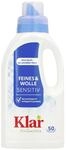 Klar Feines & Wolle 500ml, ohne Duft, 50 Waschladungen, Feinwaschmittel, f&uuml;r