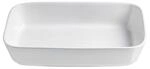 Ritzenhoff & Breker XXL Auflaufform rechteckig 36x25cm, 3 Liter, Wei&szlig;, Ofenform aus