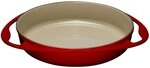 Le Creuset Gusseisen Tatin-Backform, Rund, &Oslash; 28 cm, F&uuml;r alle Herdarten inkl.