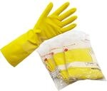 vileda 101018/100540 Handschuhe Contact gelb, L (2er Pack)