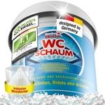 SAUBER MEISTER WC SCHAUMREINIGER PULVER &ndash; Extra starker WC Schaum f&uuml;r gr&uuml;ndliche