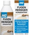 HG Fugenreiniger Konzentrat | Reinigt Verfarbte Fugen & Fliesen | 500ml