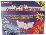 Reinex Geschirrsp&uuml;l- Tabs - leicht l&ouml;slich - tadellose Reinigung - 40 St&uuml;ck