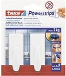 tesa Powerstrips Haken Large TREND - Wei&szlig; - 2 kg Halteleistung | 2...