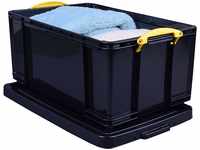 Really Useful Kunststoff-Aufbewahrungsbox recycelt robust stapelbar 64 Liter,