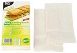 Papstar Butterbrotbeutel/14310 21 x 10 x 3 cm weiss PAPSTAR Inh.100