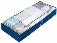 WENKO Unterbettkommode Air, Aufbewahrungstasche für Textilien, mit Sichtfenster und