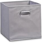 Zeller 14130 Aufbewahrungsbox, Vlies, L 28 x B 28 x H 28 cm, grau