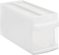 Rotho Systemix Schubladenbox 1 Schub, Kunststoff (PP) BPA-frei, transparent, S (39.5